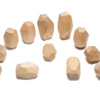 12 Teniques Natural - piedras de madera - Imagen 2
