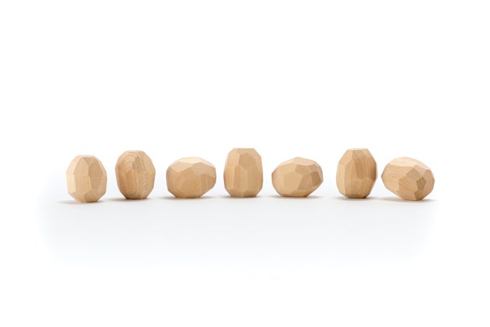 7 Teniques Natural - piedras de madera