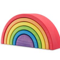 Arcoíris 6 piezas Rojo