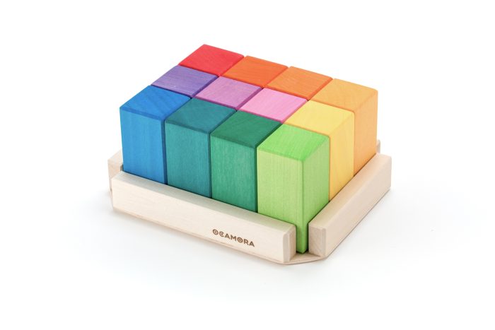 12 Prismas rectangulares Color