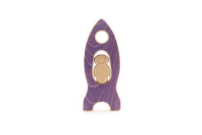 Cohete Violeta y Astronauta - Imagen 2
