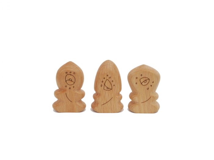 Aliens de madera
