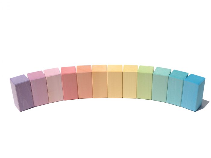 12 Prismas rectangulares Pastel - Imagen 2