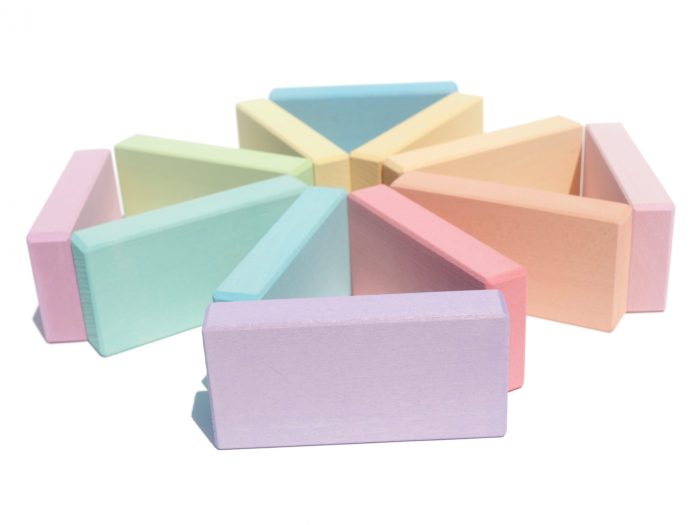 12 Tablitas grandes Pastel - Imagen 2