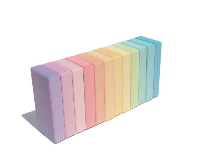 12 Tablitas pequeñas Pastel - Imagen 2