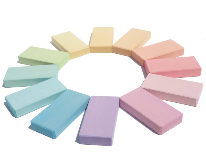 12 Tablitas pequeñas Pastel - Imagen 4