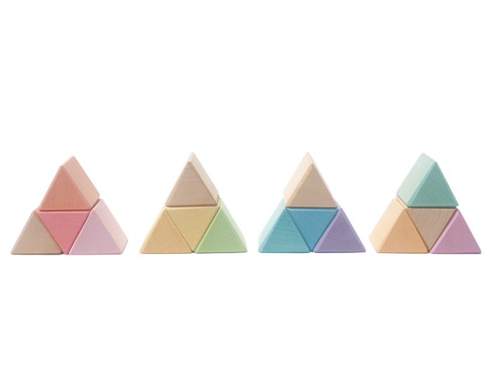 Prismas Triangulares Pastel - Imagen 2
