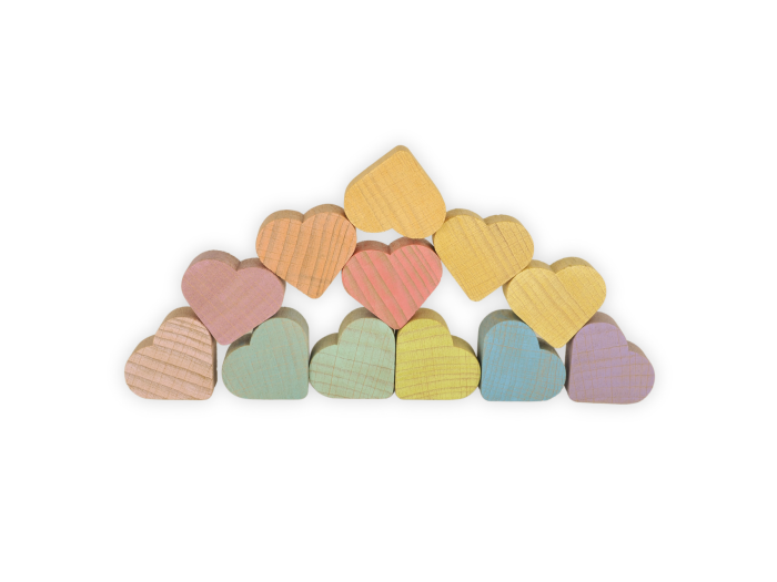 Corazones Pastel