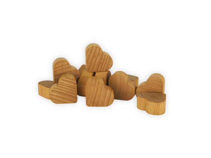Corazones Natural - Imagen 3