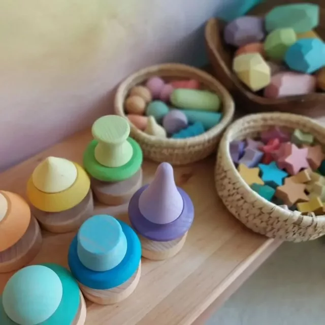 Playing forever 😌

📸 By @birnspiel 🩷

#ocamora #woodentoys
#handcrafted #pastelcolours #lovecolors #playinglove #openendedplay #creative #chooseplay #toymaker